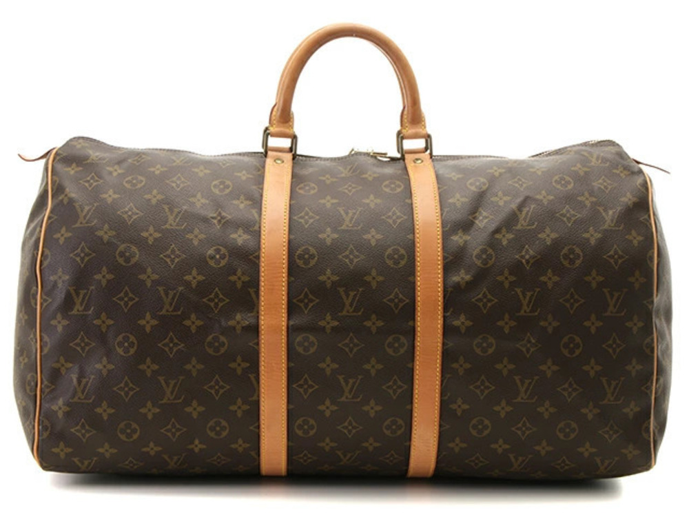 LOUIS VUITTON Keepall Boston Bag Monogram